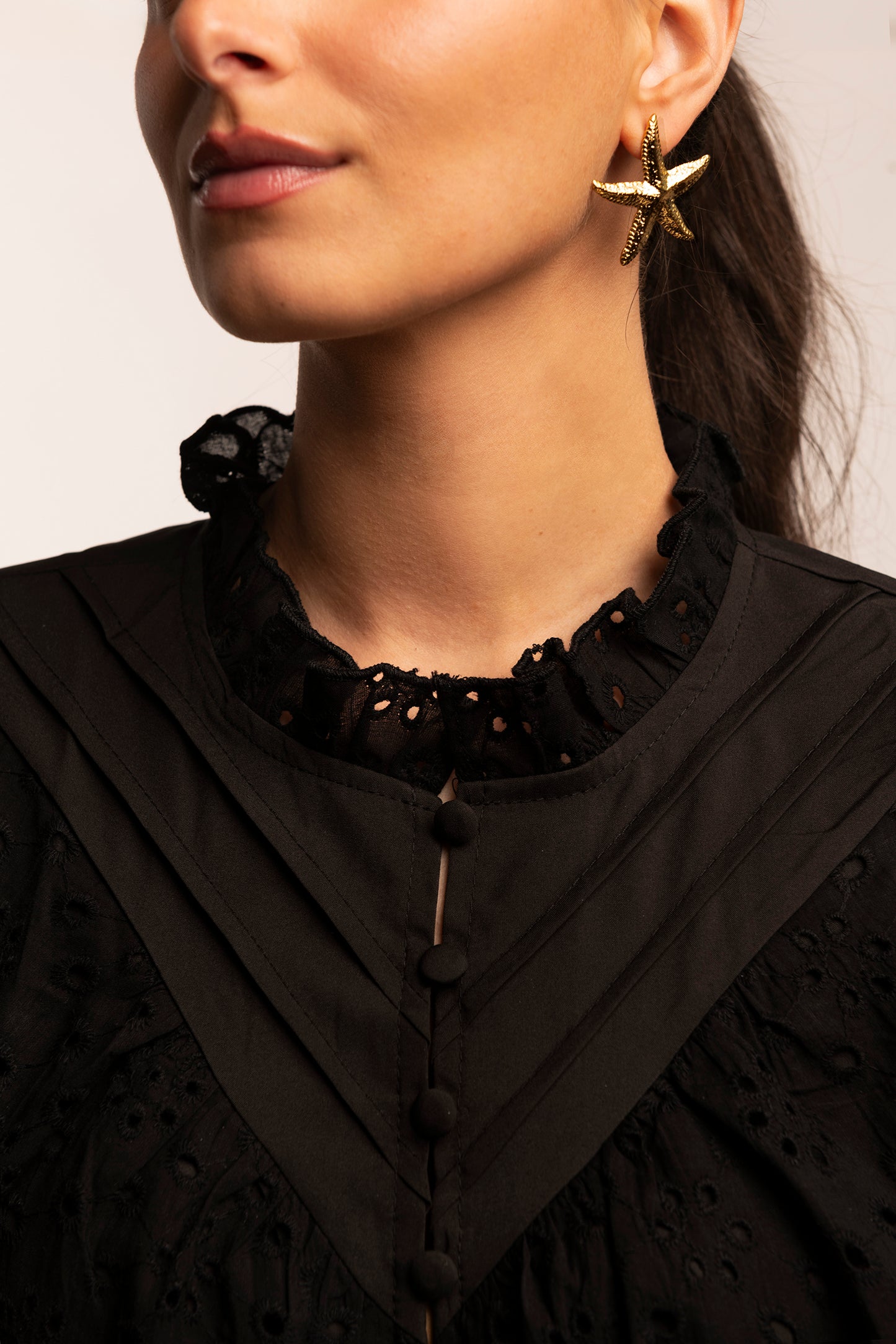 Agatha eyelet blouse