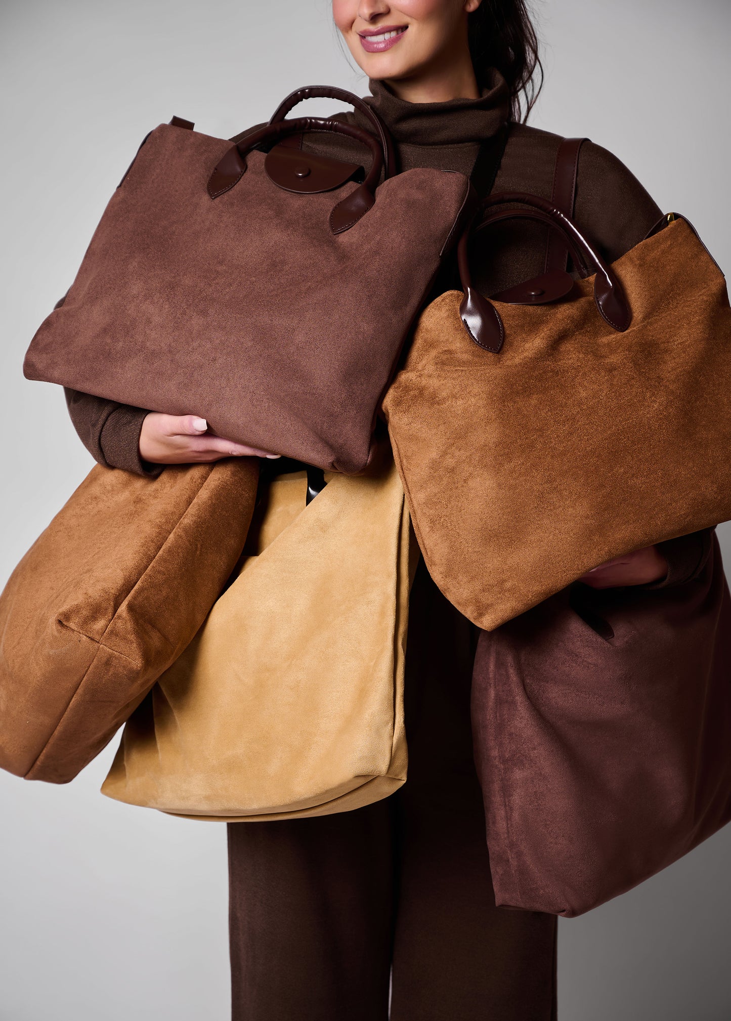 Livingston suede bag