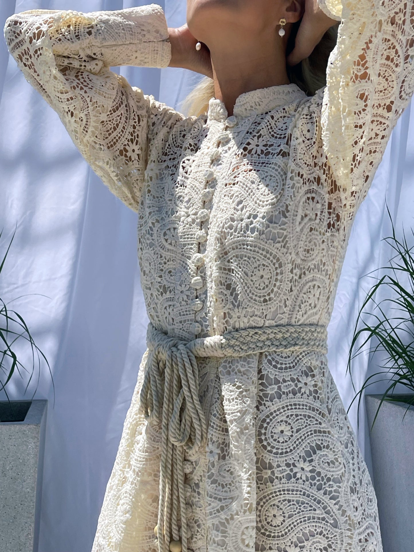 Cresidia crochet dress