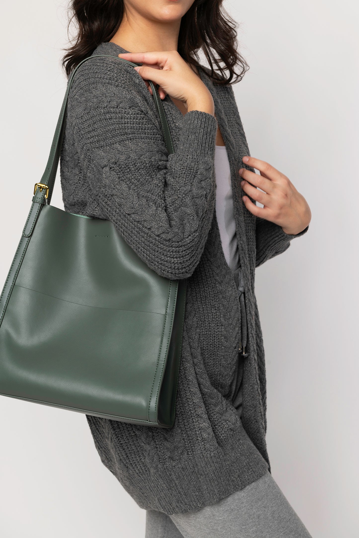 Blaine cable knit cardigan