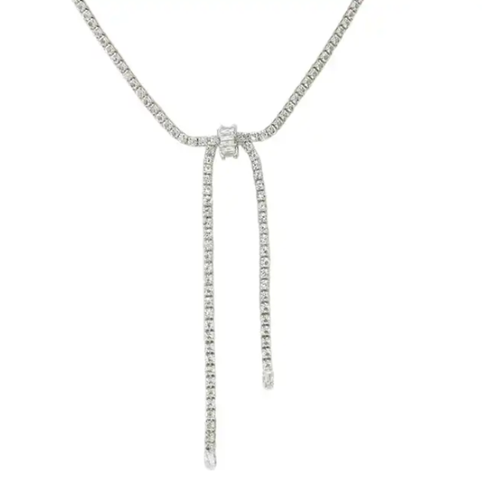 Celeste lariat necklace