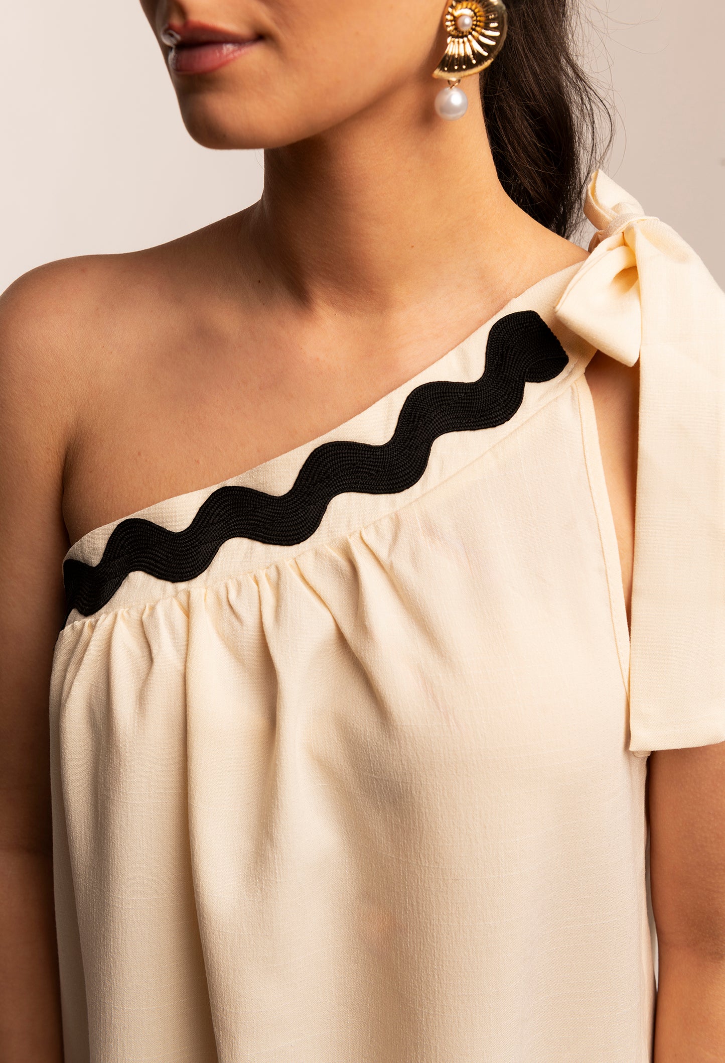 Philo scalloped maxi dress