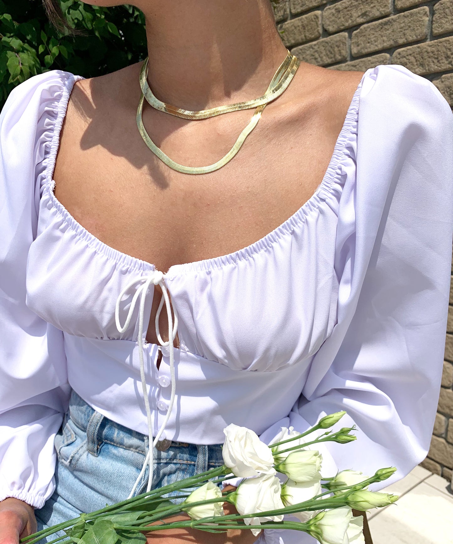 Collier à chevrons