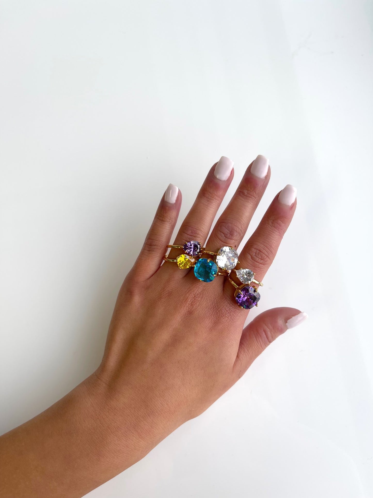 Bague coussin Abigail