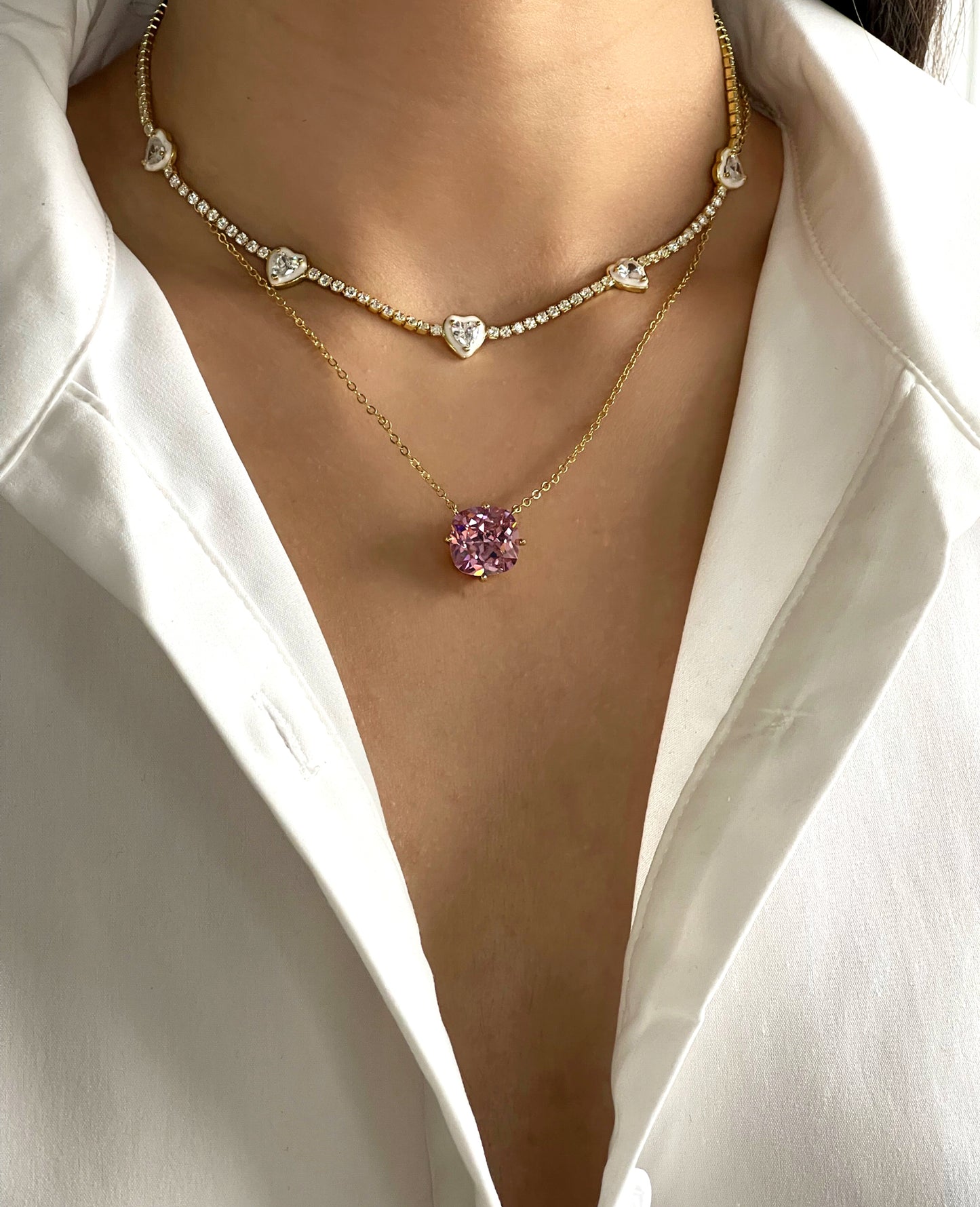 Collier coussin Liliane