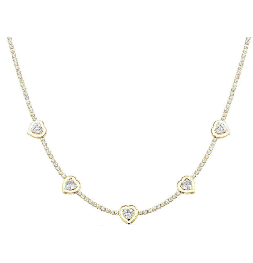 Iris necklace