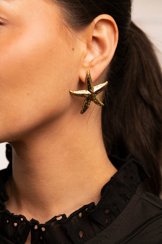 Hypatia starfish earrings