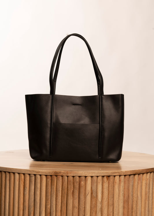 Melanthia leather tote