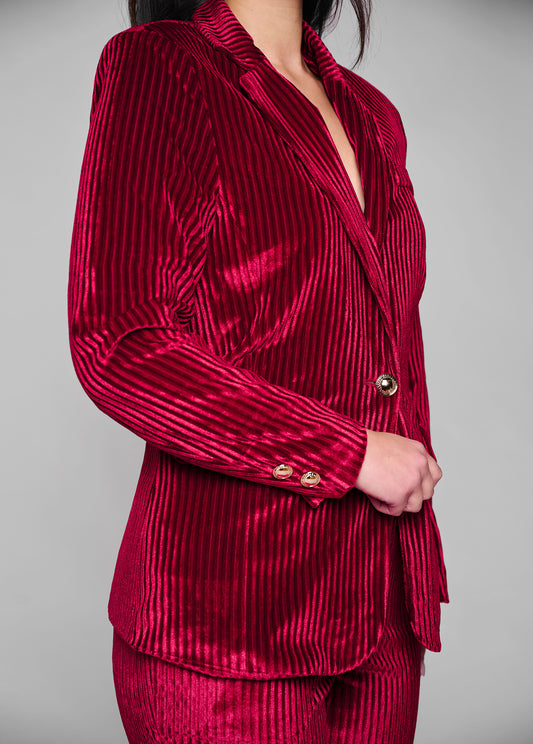 Sterling corduroy velvet suit