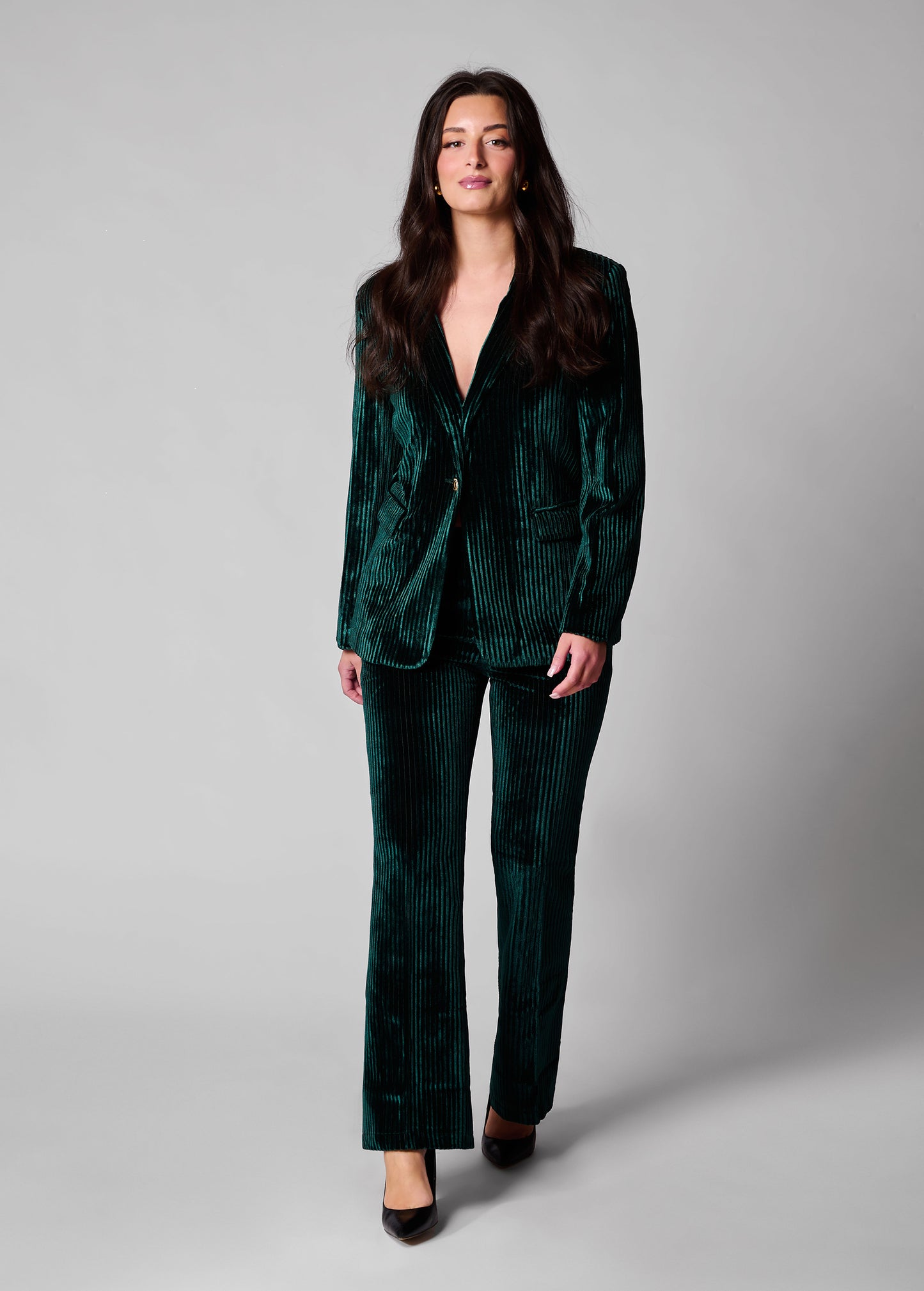 Sterling corduroy velvet suit