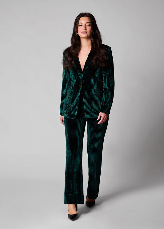 Sterling corduroy velvet suit