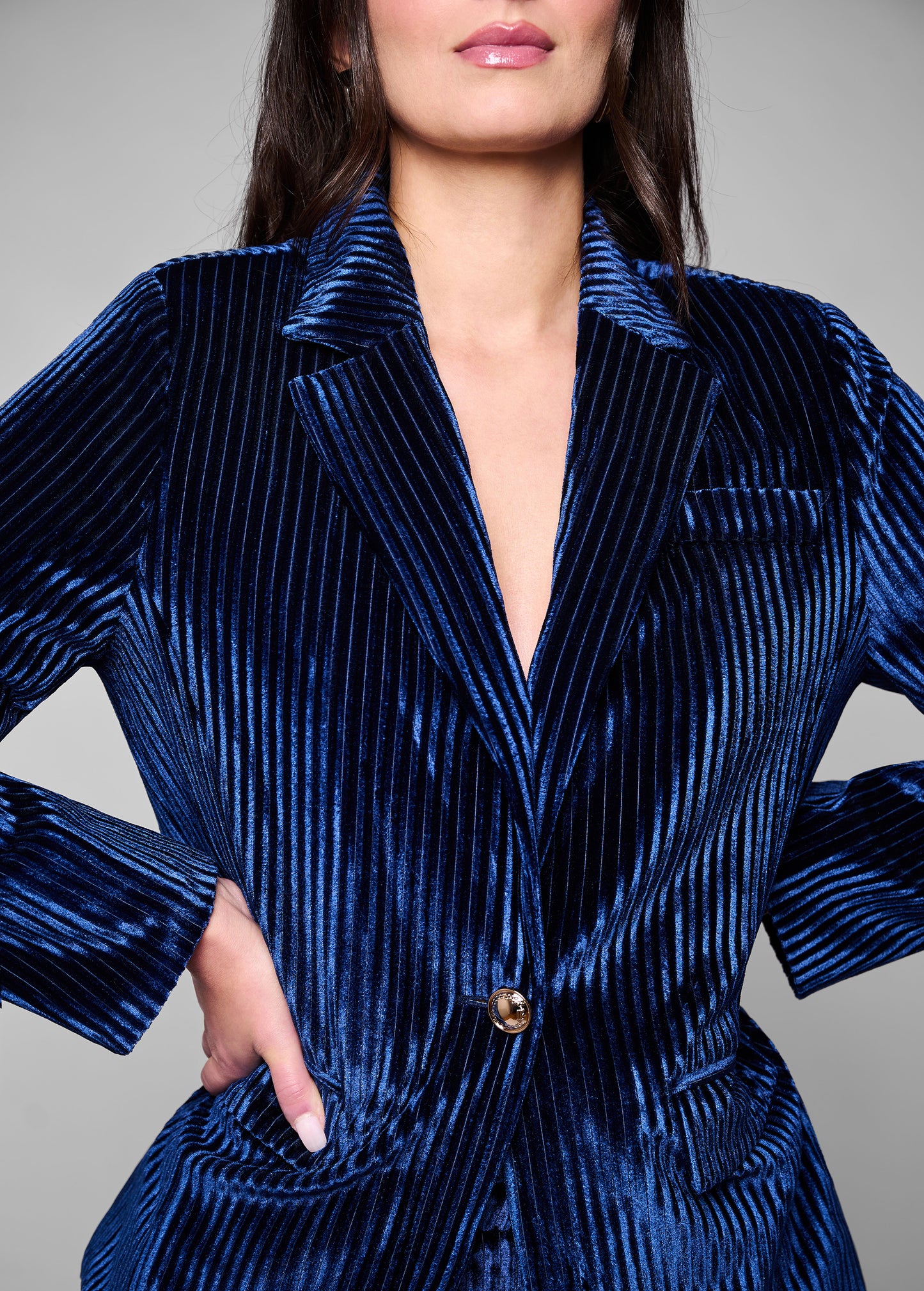 Sterling corduroy velvet suit