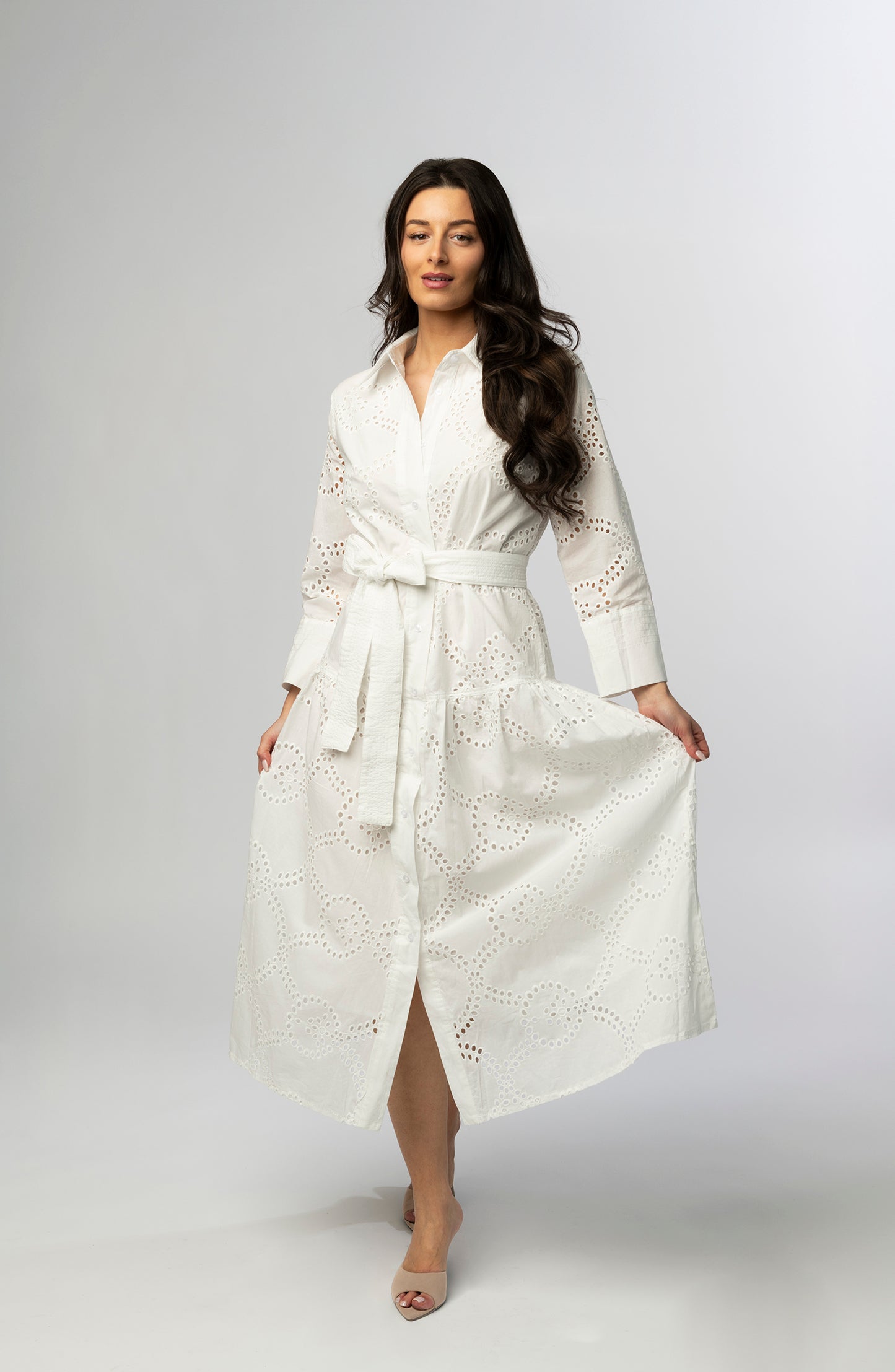 Winnie eyelet dress
