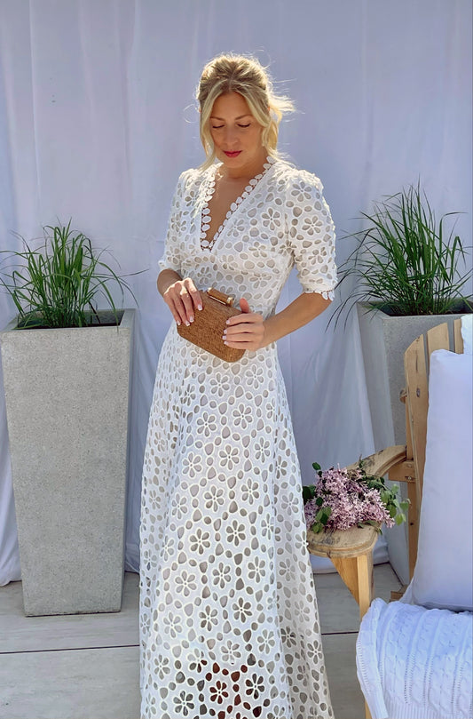 Robe en dentelle Théodora