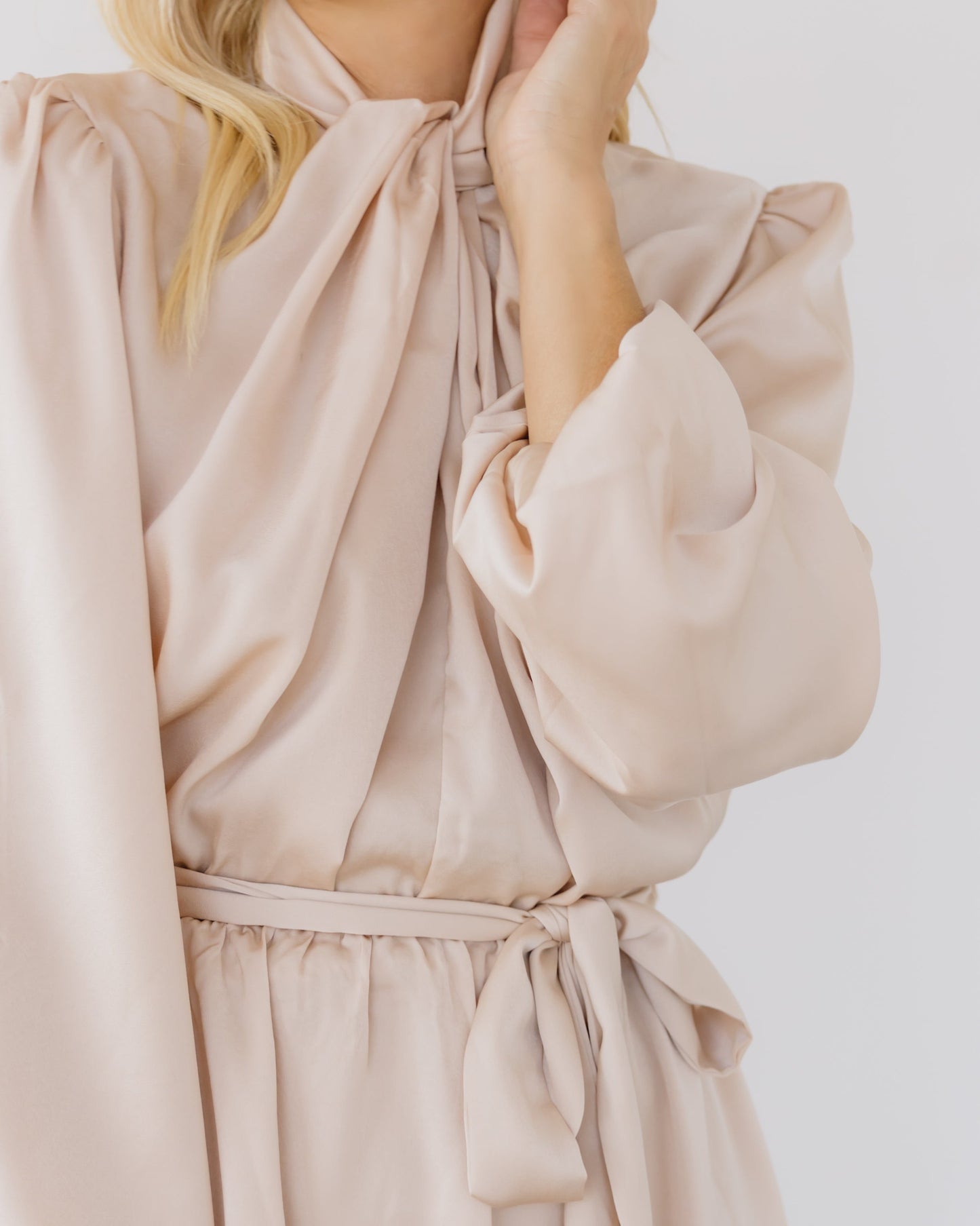 Vale satin dress