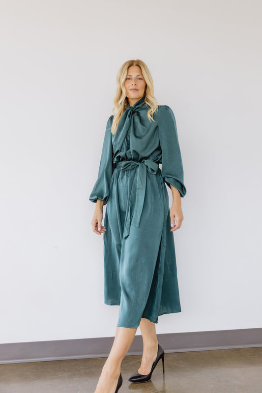 Robe Vale en satin