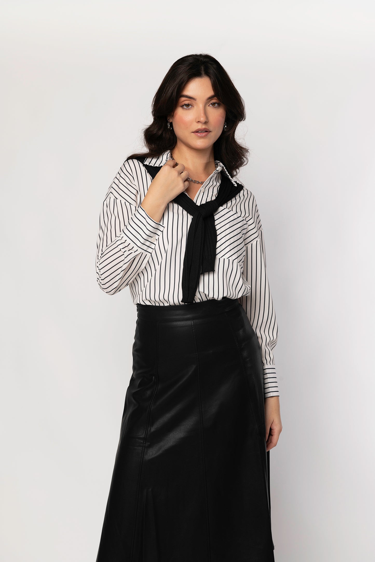 Quinn button down blouse