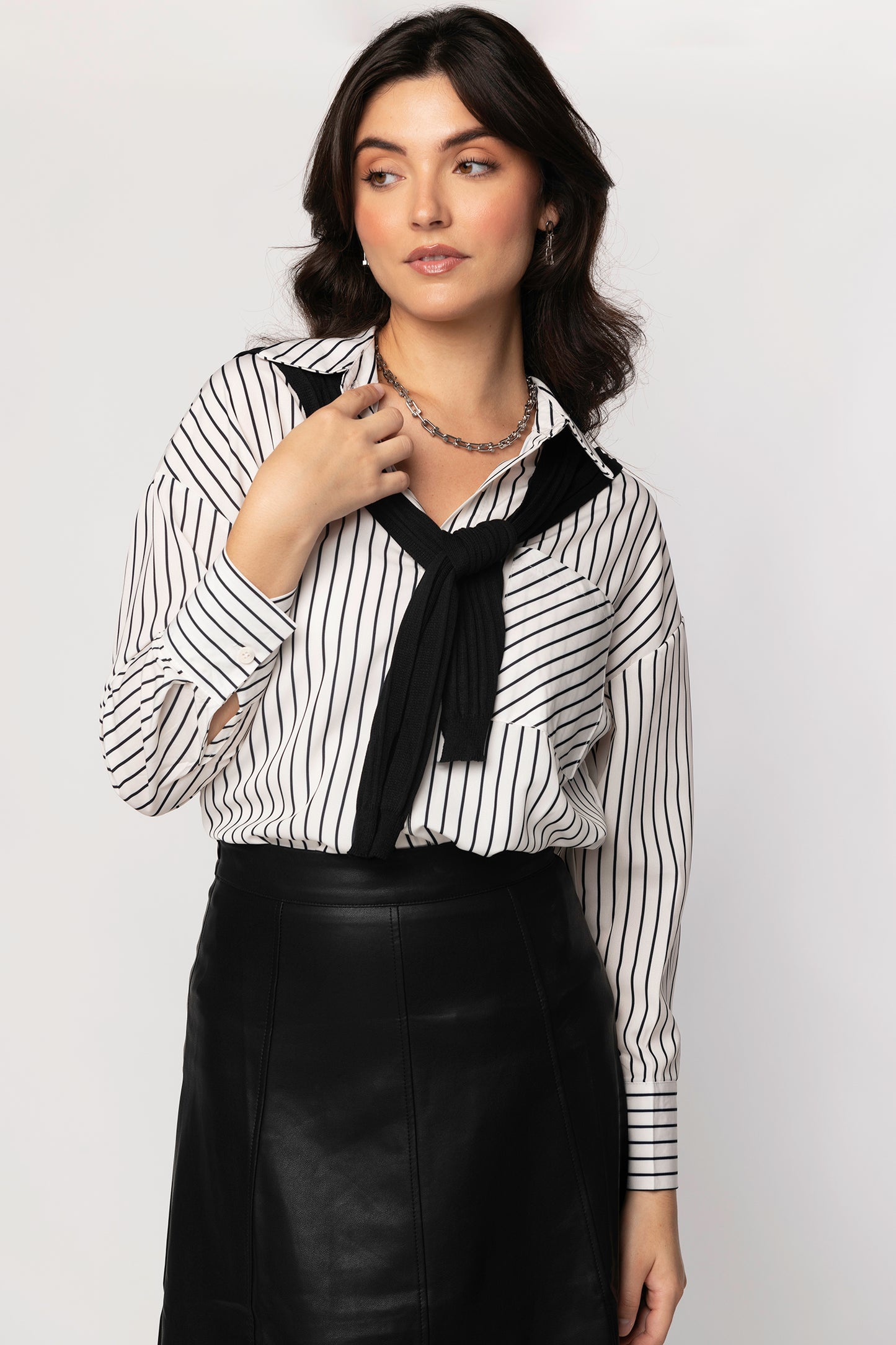 Quinn button down blouse