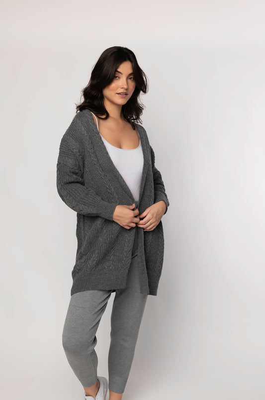 Blaine cable knit cardigan