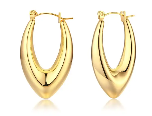 Vania hoop earrings