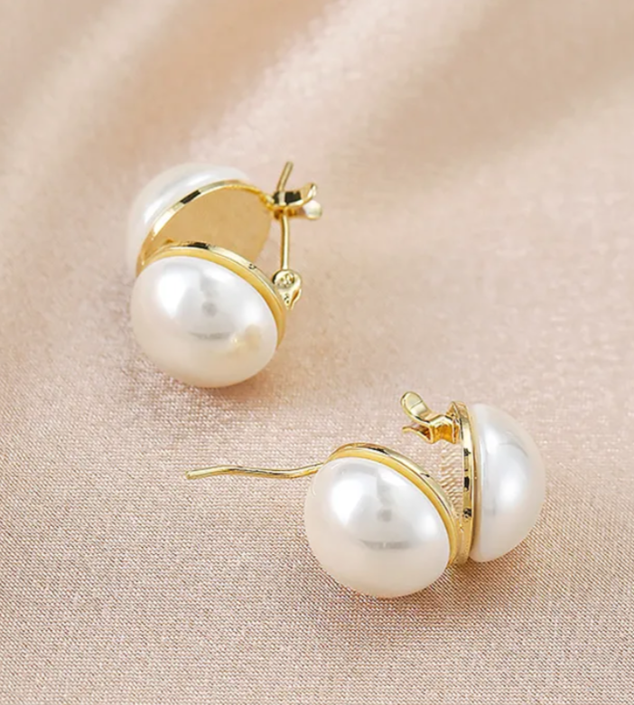 Boucles d'oreilles perles Alora