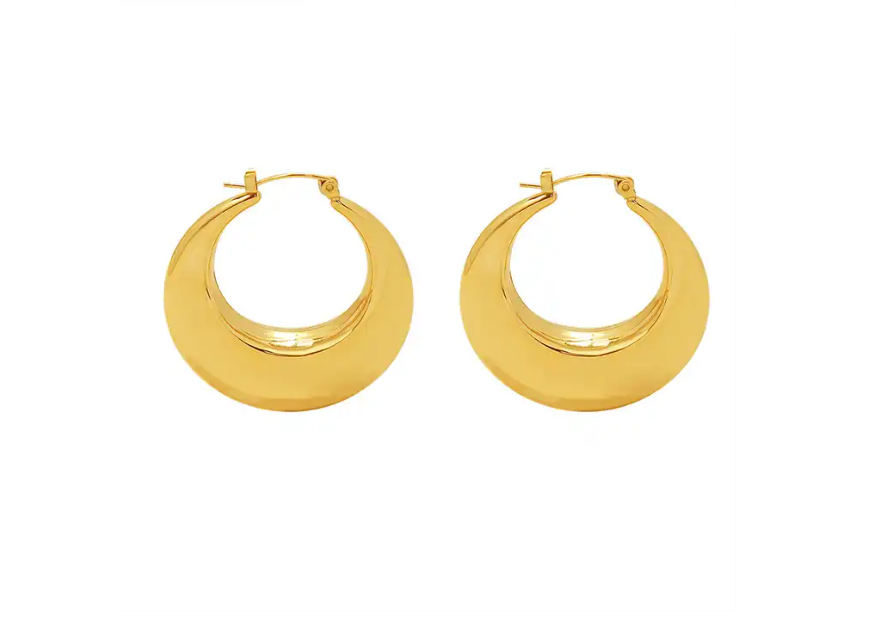 Cybil hoop earrings