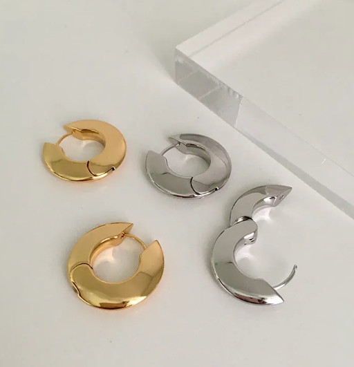 Milan hoop earrings