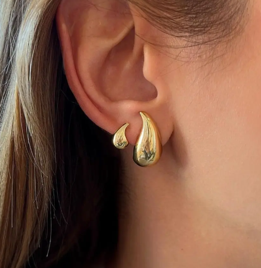 Rain curvy earrings