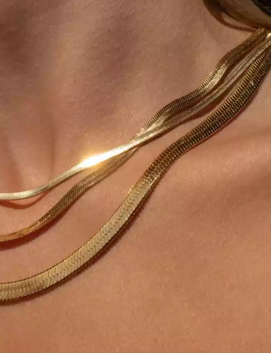 Collier à chevrons