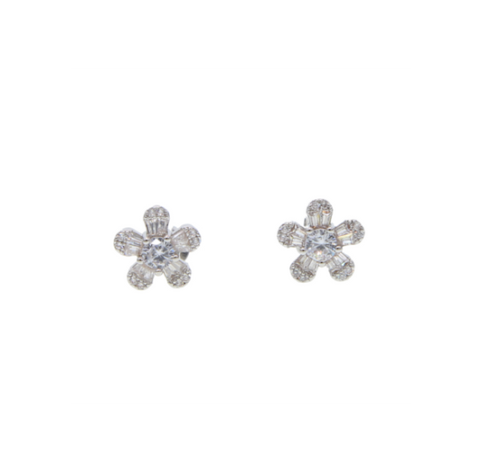 Flower earrings