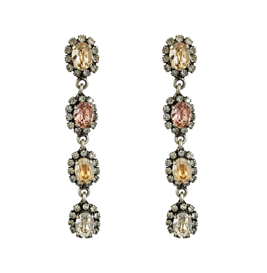 Abie Swarovski crystal earrings