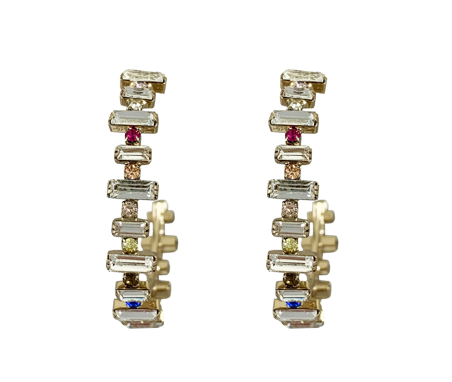 Boucles d'oreilles créoles Cléo