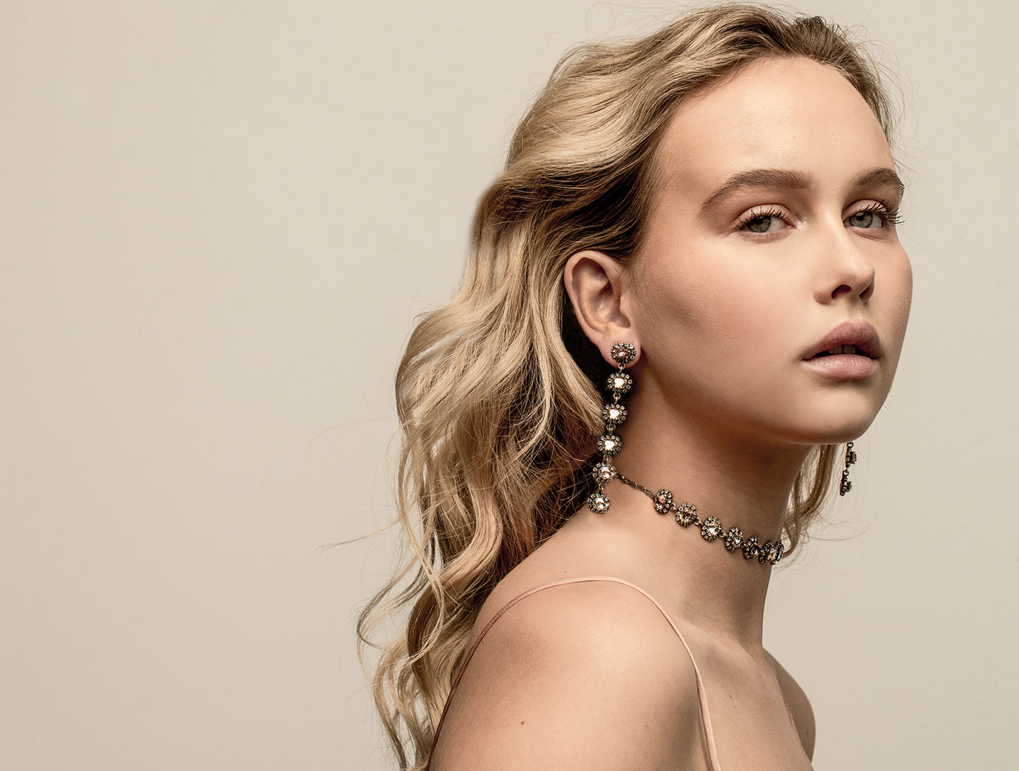 Alessa Swarovski crystal earrings